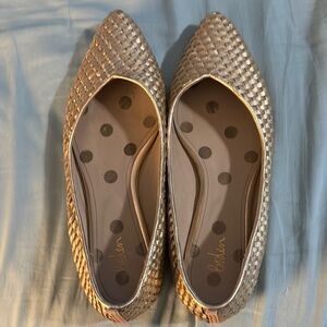 Boden Women's Silver Flats